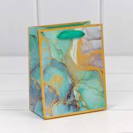 Пакет подарочный &quot;Мрамор&quot; (микс) 12*15*6,7 210г 1/20 1/480 Арт: 000397H - Пакет подарочный "Мрамор" (микс) 12*15*6,7 210г 1/20 1/480 Арт: 000397H