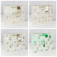 Пакет подарочный &quot;Новый год&quot; (микс 402) 32*26*13 1/20 1/240 Арт: 300402CA - Пакет подарочный "Новый год" (микс 402) 32*26*13 1/20 1/240 Арт: 300402CA