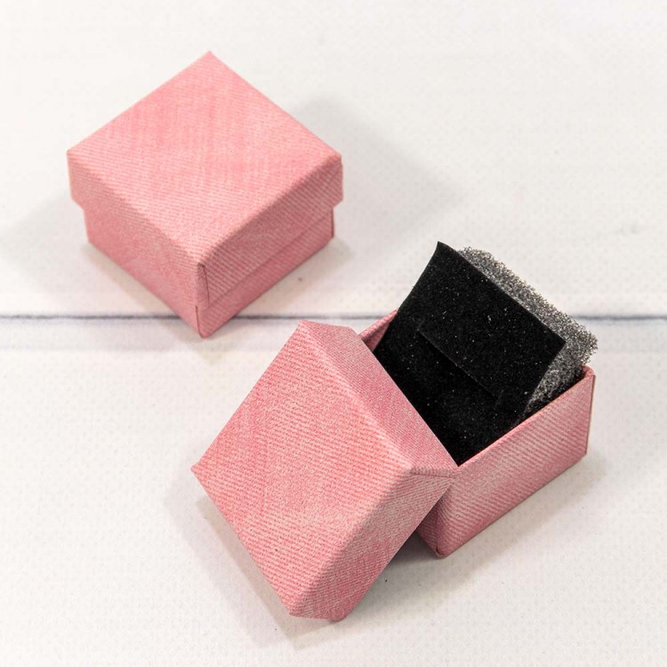 Коробка Квадратная 4*4*3 Розовый 1/24 1/960 Арт: 62344/6