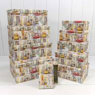 Коробки Прямоугольные Набор 1/10 34*26*15,3 "Трамваи-2" 1/6 Арт: 721604/2213 - Коробки Прямоугольные Набор 1/10 34*26*15,3 "Трамваи-2" 1/6 Арт: 721604/2213