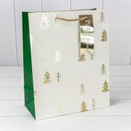 Пакет подарочный &quot;Новый год&quot; (микс 401) 26*32*13 210г 1/20 1/240 Арт: 300401C - Пакет подарочный "Новый год" (микс 401) 26*32*13 210г 1/20 1/240 Арт: 300401C