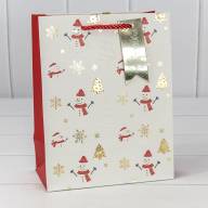 Пакет подарочный &quot;Новый год&quot; (микс 401) 18*23*10 210г 1/20 1/360 Арт: 300401E - Пакет подарочный "Новый год" (микс 401) 18*23*10 210г 1/20 1/360 Арт: 300401E