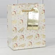 Пакет подарочный &quot;Новый год&quot; (микс 402) 12*15*6,7 210г 1/20 1/480 Арт: 300402H - Пакет подарочный "Новый год" (микс 402) 12*15*6,7 210г 1/20 1/480 Арт: 300402H