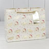 Пакет подарочный &amp;quot;Новый год&amp;quot; (микс 402) 23*18*10 210г 1/20 1/360 Арт: 300402EA - Пакет подарочный &quot;Новый год&quot; (микс 402) 23*18*10 210г 1/20 1/360 Арт: 300402EA