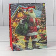 Пакет подарочный &quot;Новый год&quot; (микс 435) 18*23*10 128г 1/20 1/480 Арт: 300435E - Пакет подарочный "Новый год" (микс 435) 18*23*10 128г 1/20 1/480 Арт: 300435E