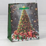 Пакет подарочный &quot;Новый год&quot; (микс 435) 12*15*6,7 128г 1/20 1/600 Арт: 300435H - Пакет подарочный "Новый год" (микс 435) 12*15*6,7 128г 1/20 1/600 Арт: 300435H