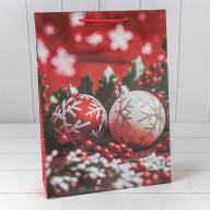 Пакет подарочный &quot;Новый год&quot; (микс 435) 33*45*11 128г 1/20 1/240 Арт: 300435A - Пакет подарочный "Новый год" (микс 435) 33*45*11 128г 1/20 1/240 Арт: 300435A