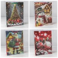 Пакет подарочный &quot;Новый год&quot; (микс 435) 33*45*11 128г 1/20 1/240 Арт: 300435A - Пакет подарочный "Новый год" (микс 435) 33*45*11 128г 1/20 1/240 Арт: 300435A