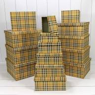 Коробки Прямоугольные Набор 1/15 42,5*33*17,6 "Клетка" Жёлтый 1/2 Арт: 721902/1438 - Коробки Прямоугольные Набор 1/15 42,5*33*17,6 "Клетка" Жёлтый 1/2 Арт: 721902/1438