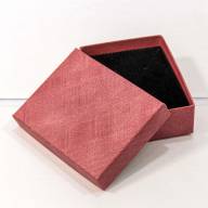 Коробка Прямоугольная 9*7*2,8 Тёмно-красный 1/12 1/480 Арт: 62379/8 - Коробка Прямоугольная 9*7*2,8 Тёмно-красный 1/12 1/480 Арт: 62379/8