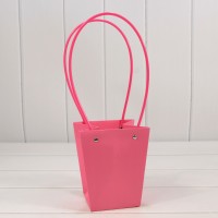 Пакет подарочный "Ваза для цветов" 15,5*13*9,5 230г Лиловый 1/10 1/150 Арт: 000170G/190