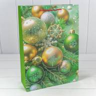 Пакет подарочный &quot;Новый год&quot; (микс 419) 30*41,5*12 210г 1/20 1/120 Арт: 300419A - Пакет подарочный "Новый год" (микс 419) 30*41,5*12 210г 1/20 1/120 Арт: 300419A