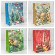 Пакет подарочный &quot;Новый год&quot; (микс 419) 18*23*10 210г 1/20 1/360 Арт: 300419E - Пакет подарочный "Новый год" (микс 419) 18*23*10 210г 1/20 1/360 Арт: 300419E