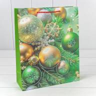 Пакет подарочный &quot;Новый год&quot; (микс 419) 26*32*10 210г 1/20 1/240 Арт: 300419C - Пакет подарочный "Новый год" (микс 419) 26*32*10 210г 1/20 1/240 Арт: 300419C