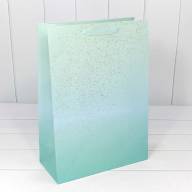 Пакет подарочный &quot;Градиент&quot; с блестящими вкраплениями (микс) 32*45*15 230г 1/20 1/120 Арт: 000196A - Пакет подарочный "Градиент" с блестящими вкраплениями (микс) 32*45*15 230г 1/20 1/120 Арт: 000196A