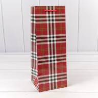 Пакет подарочный &quot;Клетки и полоски&quot; (микс) 13*35*13 157г 1/20 1/240 Арт: 00038M - Пакет подарочный "Клетки и полоски" (микс) 13*35*13 157г 1/20 1/240 Арт: 00038M