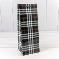 Пакет подарочный &quot;Клетки и полоски&quot; (микс) 13*35*13 157г 1/20 1/240 Арт: 00038M - Пакет подарочный "Клетки и полоски" (микс) 13*35*13 157г 1/20 1/240 Арт: 00038M