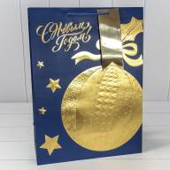 Пакет подарочный &amp;quot;Новый год&amp;quot; (микс 403) 33*45*15 210г 1/20 1/80 Арт: 300403A - Пакет подарочный &quot;Новый год&quot; (микс 403) 33*45*15 210г 1/20 1/80 Арт: 300403A