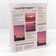 Пакет подарочный &quot;Газета&quot; 26*32*10 157г 1/20 1/360 Арт: 000212C - Пакет подарочный "Газета" 26*32*10 157г 1/20 1/360 Арт: 000212C