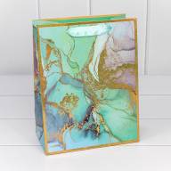 Пакет подарочный &quot;Мрамор&quot; (микс) 18*23*10 210г 1/20 1/360 Арт: 000397E - Пакет подарочный "Мрамор" (микс) 18*23*10 210г 1/20 1/360 Арт: 000397E