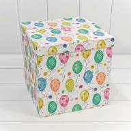 Коробки Куб Набор 1/10 26,5*26,5*26,5 &quot;Шарики с верёвочками&quot; 1/4 Арт: 721601/1486 - Коробки Куб Набор 1/10 26,5*26,5*26,5 "Шарики с верёвочками" 1/4 Арт: 721601/1486