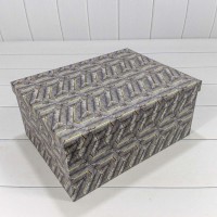 Коробки Прямоугольные Набор 1/10 34*26*15,3 "Узор" 1/6 Арт: 721604/1749