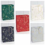 Пакет подарочный с тиснением "Звёзды" (микс) 18*23*10 210г 1/20 1/360 Арт: 300912E - Пакет подарочный с тиснением "Звёзды" (микс) 18*23*10 210г 1/20 1/360 Арт: 300912E