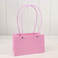 Пакет подарочный "Ваза для цветов" 22*13,5*10,5 230г Сиреневый 1/10 1/120 Арт: 000170EA/250