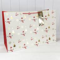 Пакет подарочный &quot;Новый год&quot; (микс 401) 64*42*25 210г 1/20 1/60 Арт: 300401NA - Пакет подарочный "Новый год" (микс 401) 64*42*25 210г 1/20 1/60 Арт: 300401NA